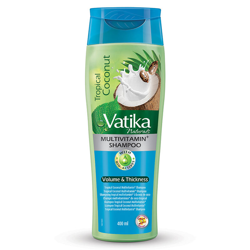 Dabur Vatika Naturals Coconut Multi Vitamin+ Shampoo 400ml