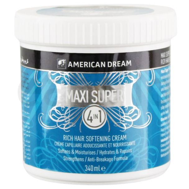 American Dream Maxi Super Rich Hair Softening Cream 340ml