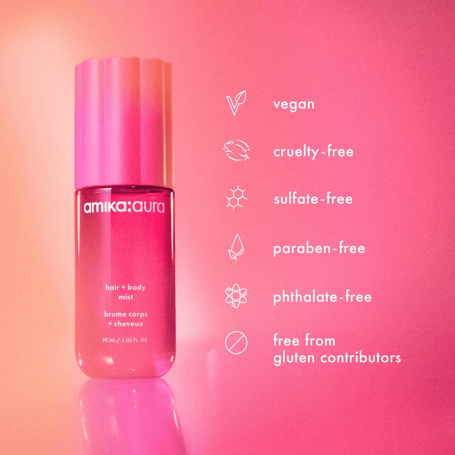 Amika Hair + Body Mist 90ml