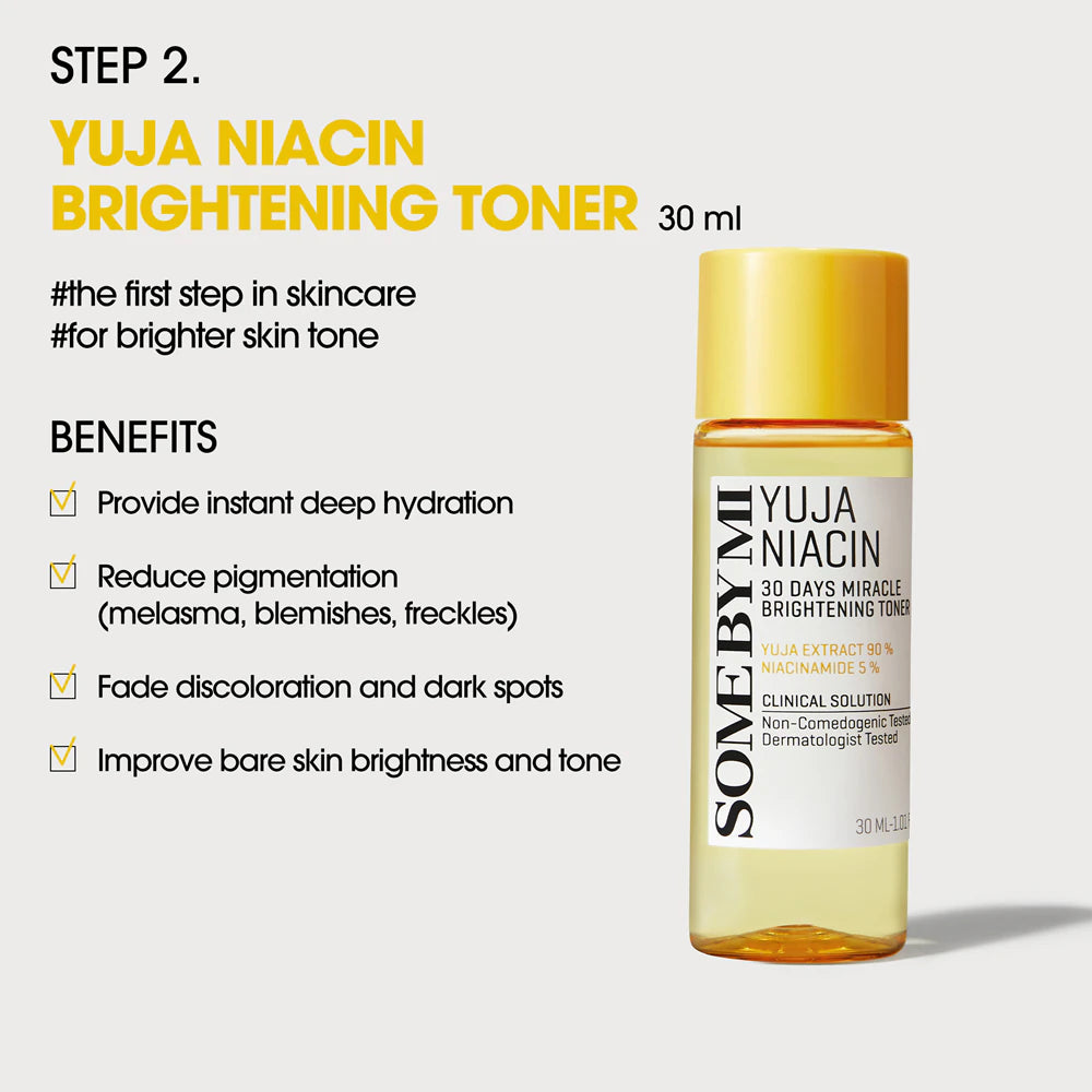 Some By Mi Yuja Niacin Anti Blemish Starter Kit Edition - 4pc