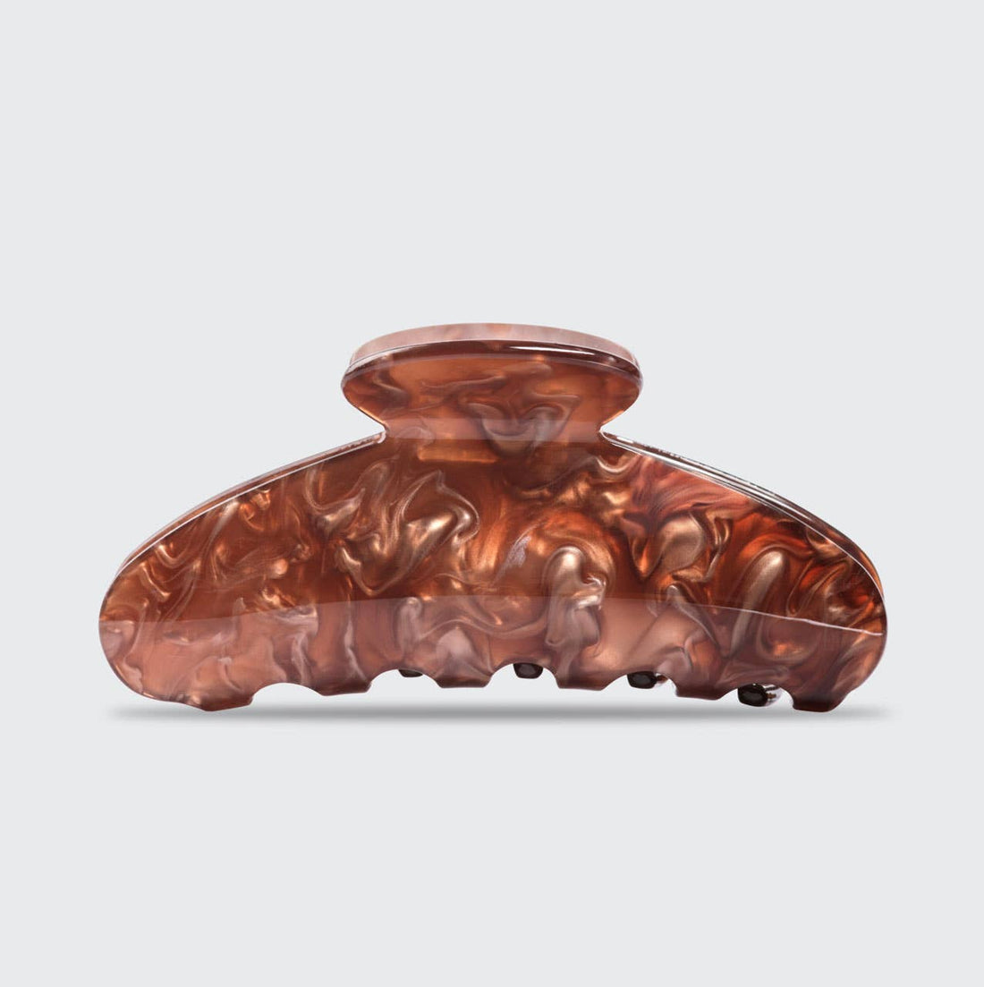 Kitsch Eco-Friendly Marble Claw Clip - Brunette
