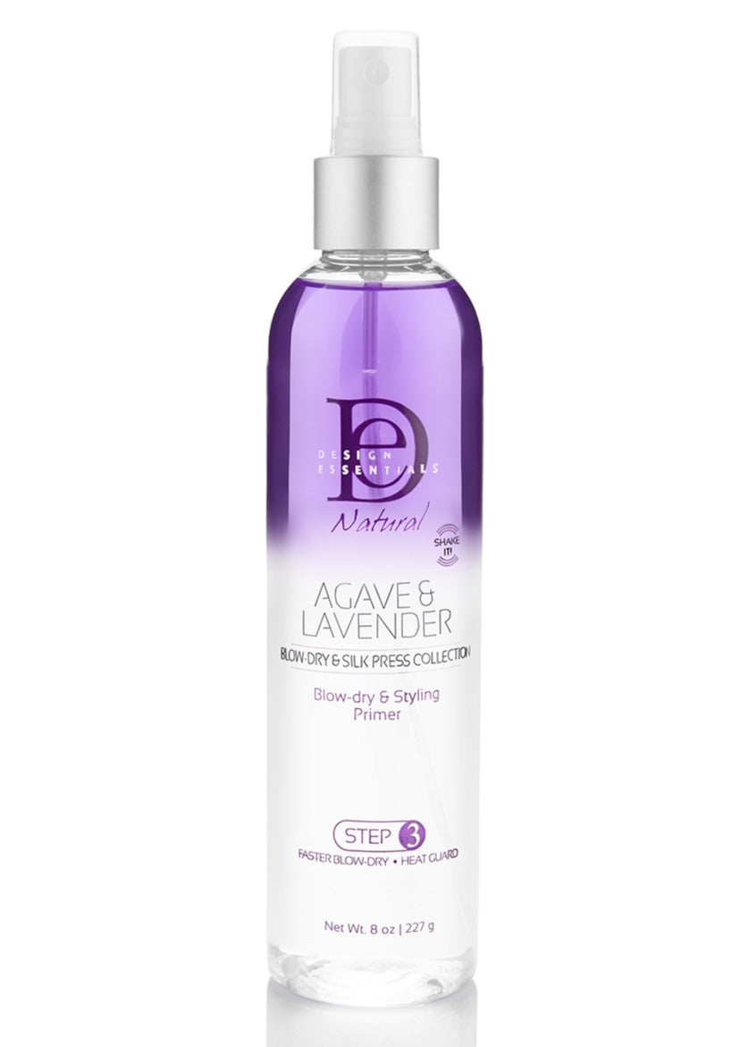 Design Essentials Natural Agave & Lavender Moisturizing Blow-Dry & Heat Shield 8oz