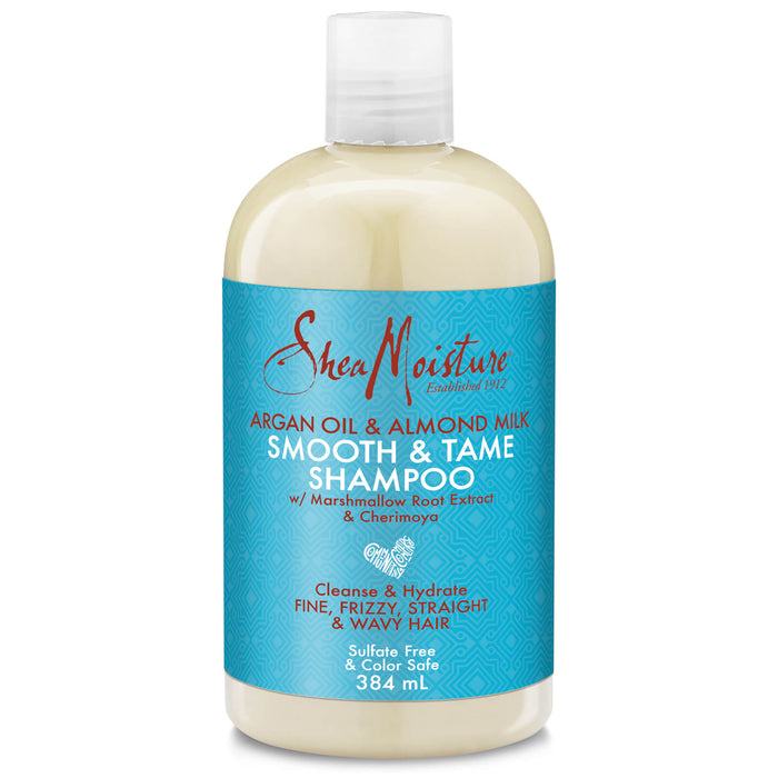 SheaMoisture Argan Oil & Almond Milk Smooth & Tame Shampoo 13oz