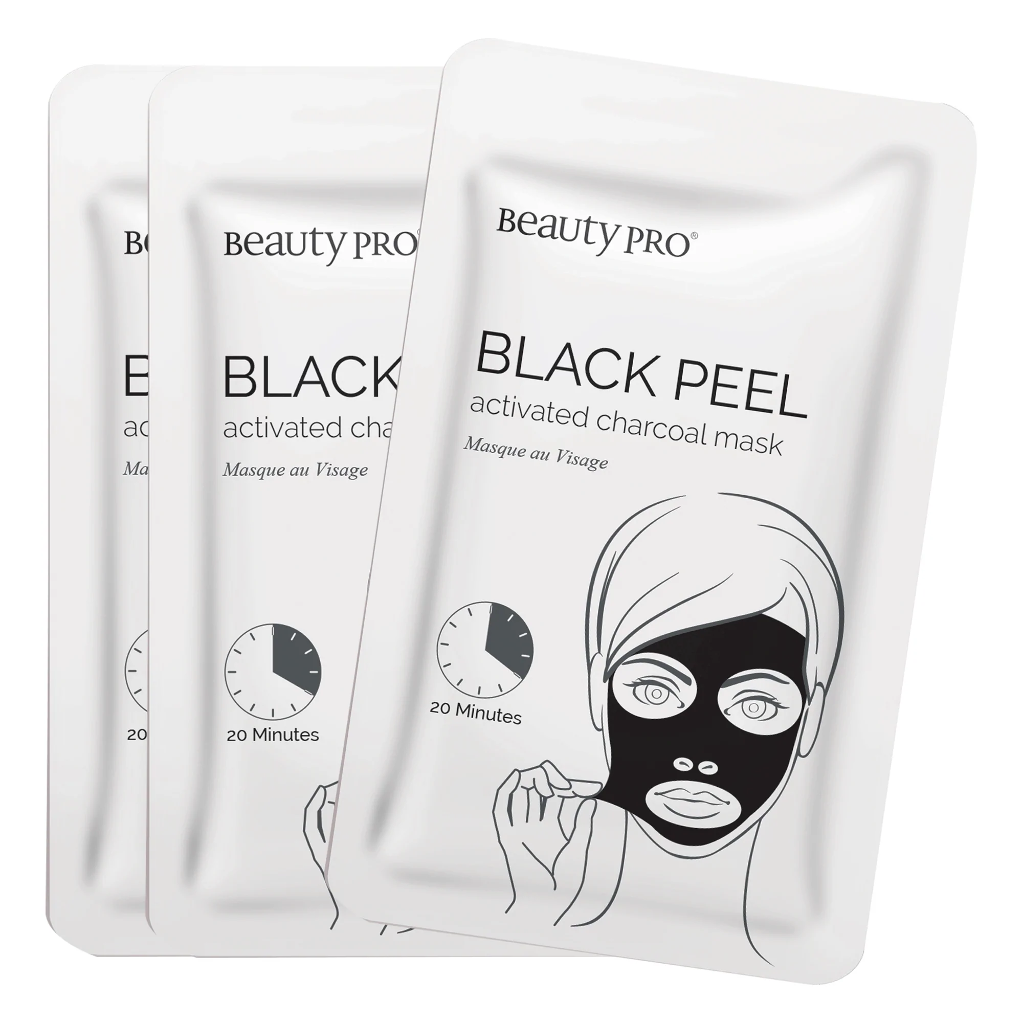 BeautyPro Black Peel Charcoal Mask