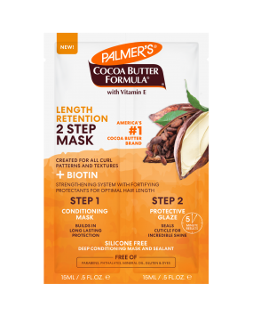 Palmer's Cocoa Butter & Biotin Length Retention 2 Step Mask, 1oz
