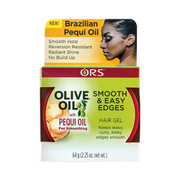 ORS Olive Oil Edge Control Hair Gel Infused With Pequi Oil for Smoothing 2.25oz