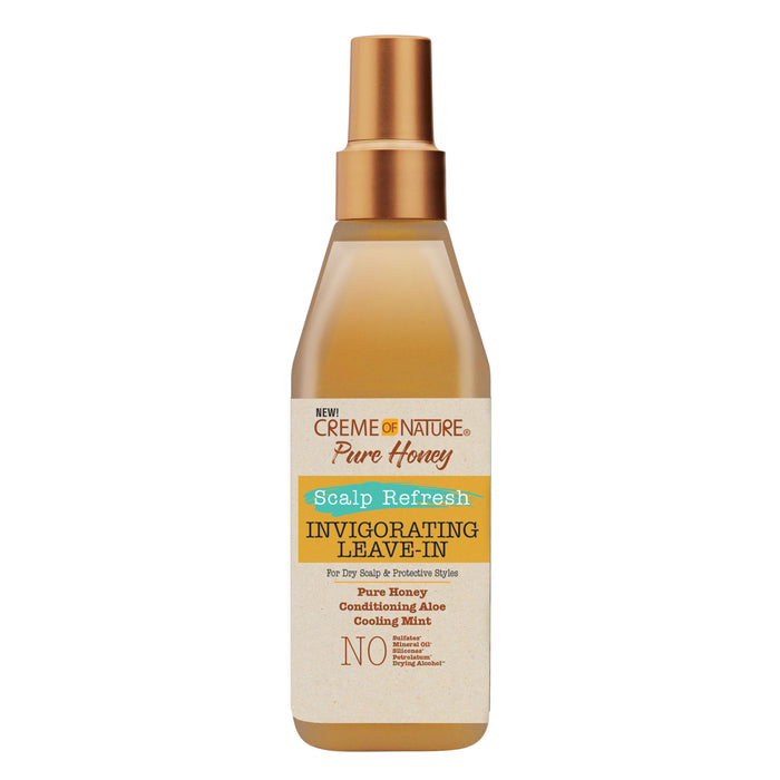 Creme of Nature Pure Honey Scalp Refresh Invigorating Leave-In 8 oz.