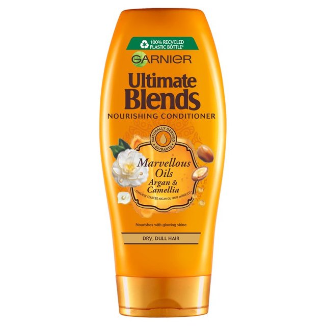 Garnier Ultimate Blends Argan Oil Shiny Hair Conditioner 360ml