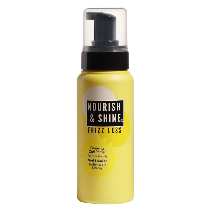 Nourish & Shine Frizz Less Foaming Curl Primer 8oz