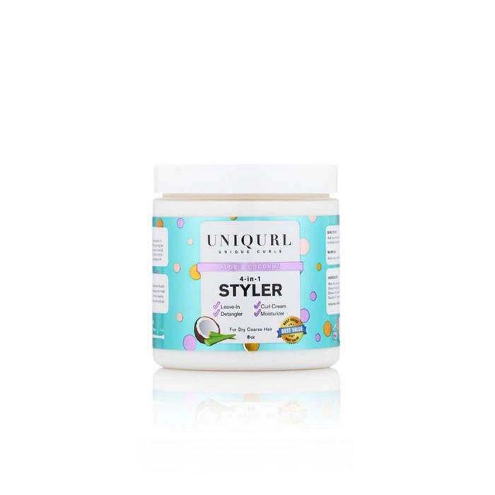 Uniqurl Aloe & Coconut 4-in-1 Styler 8oz