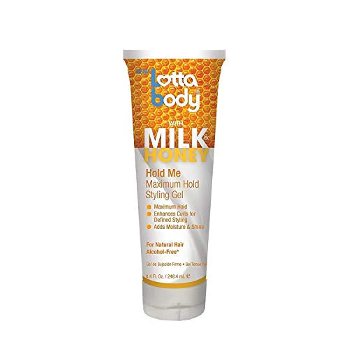 LottaBody Milk &amp; Honey Hold Me Maximum Hold Styling Gel