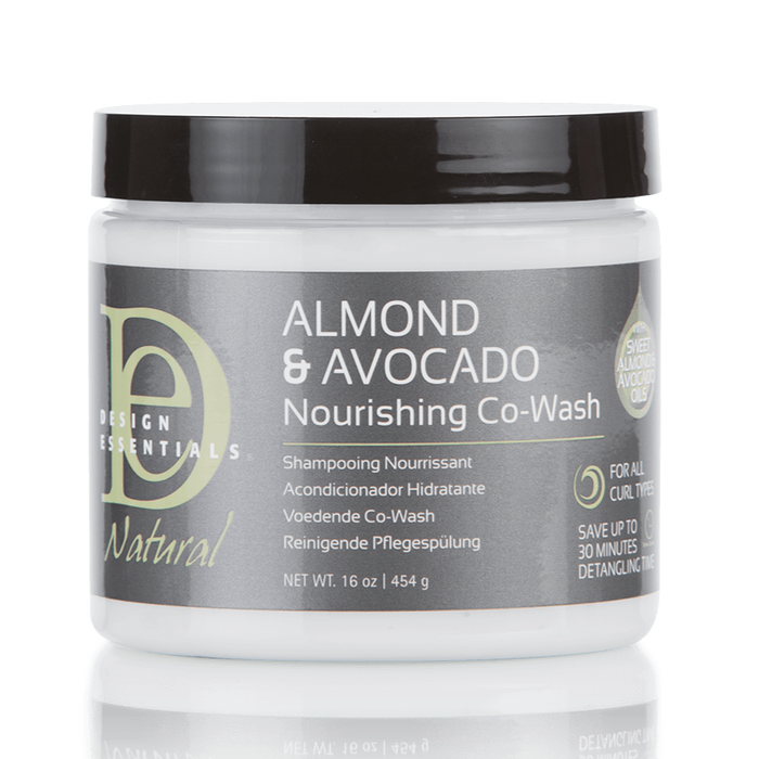 Design Essentials Natural Almond & Avocado Nourishing Co-Wash 16oz