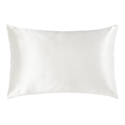 H.E.R 100% Mulberry Silk Pillowcase - White