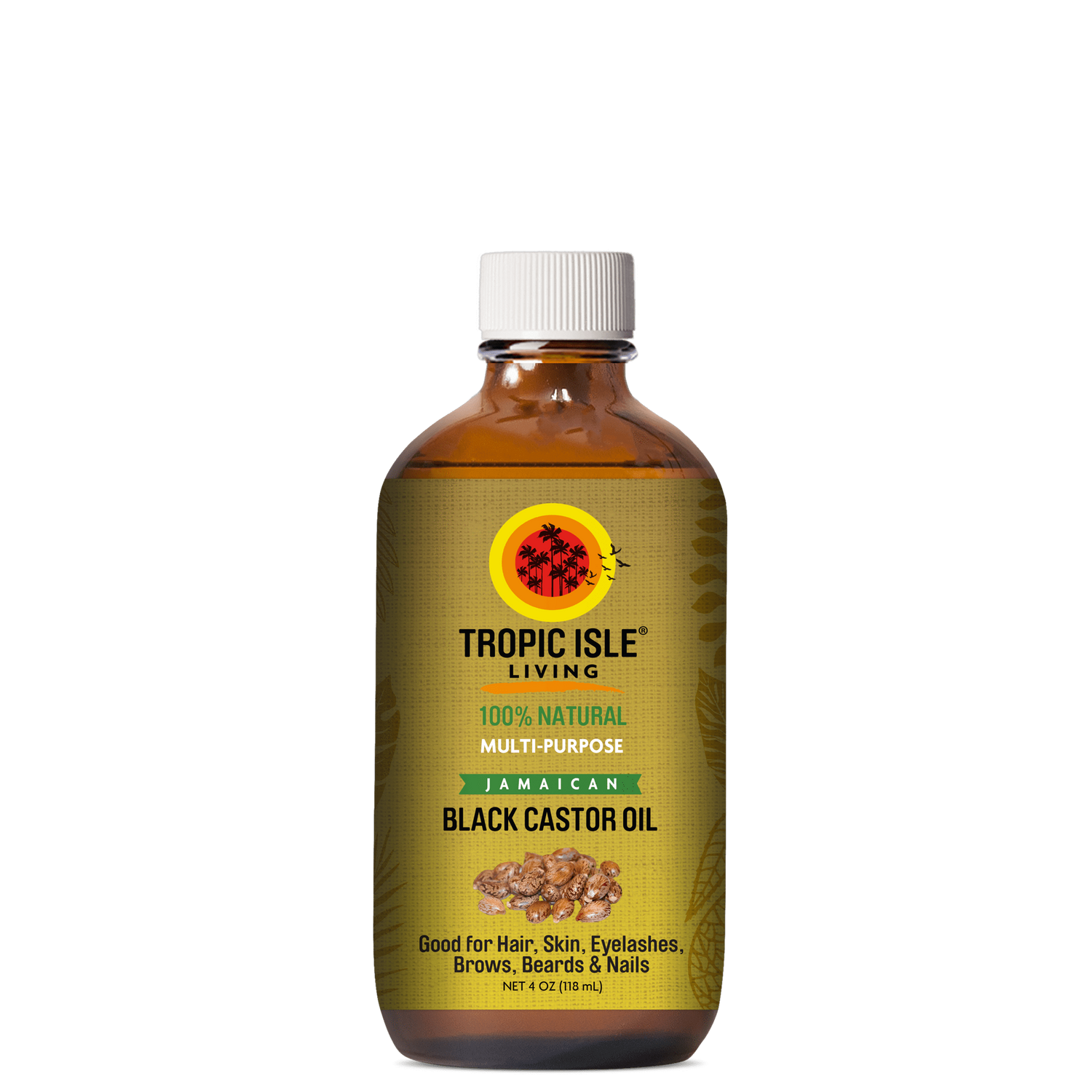 Tropic Isle Living Jamaican Black Castor Oil 4oz