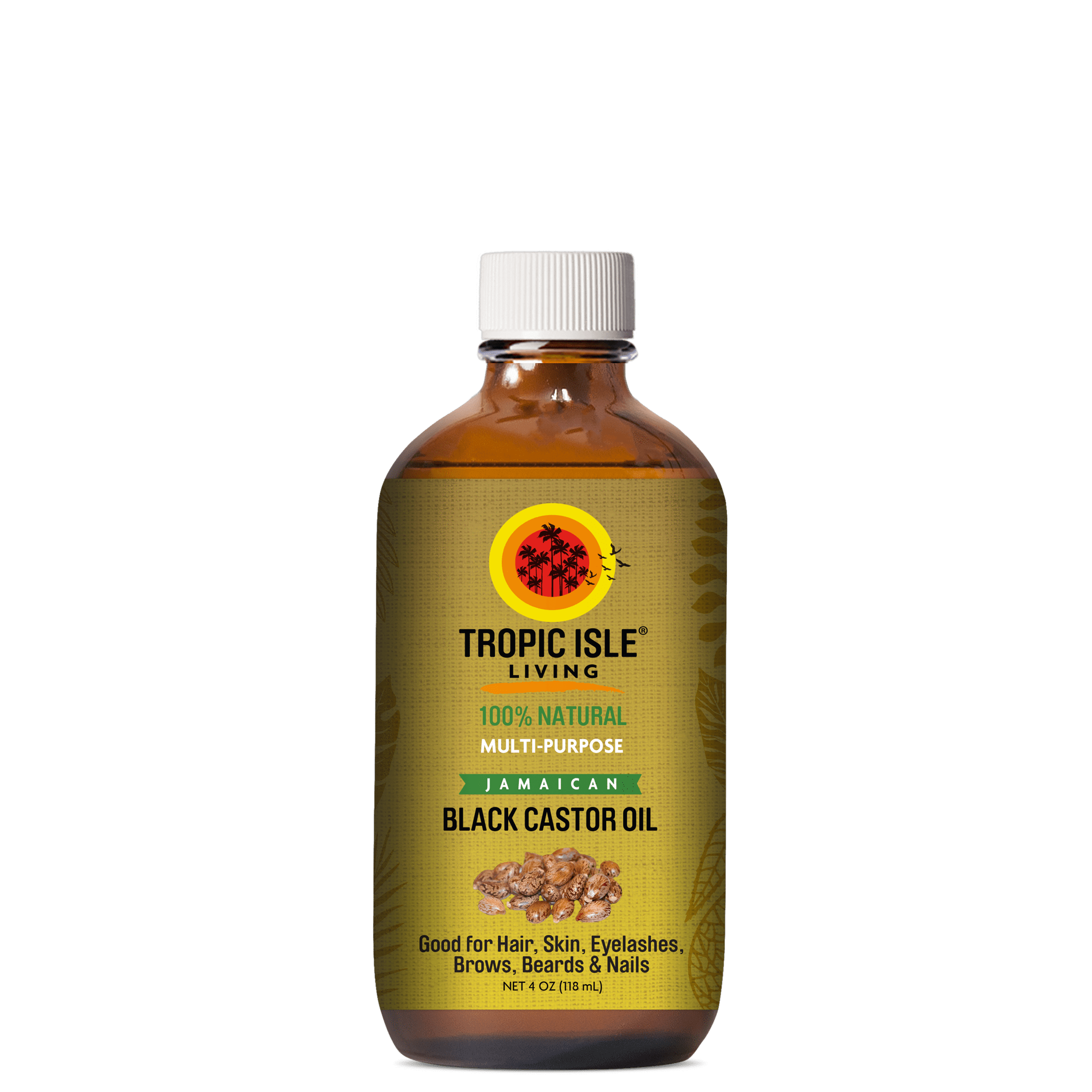 Tropic Isle Living Jamaican Black Castor Oil 4oz