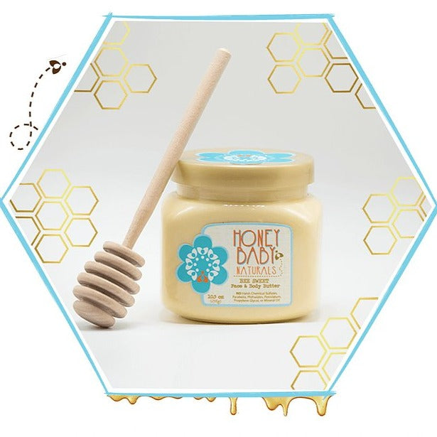Honey Baby Naturals Bee Sweet Face & Body Butter 10.5oz