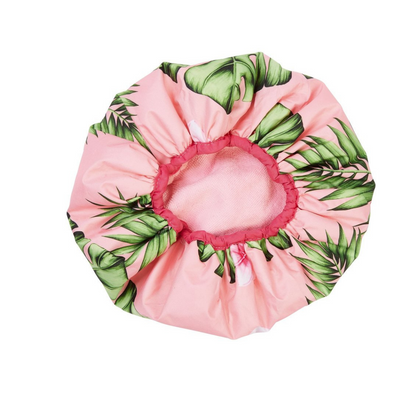 Flora &amp; Curl Insulated Shower Cap