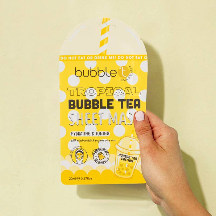 Bubble T Bubble Tea Tropical Hydrating Sheet Mask (20ml)