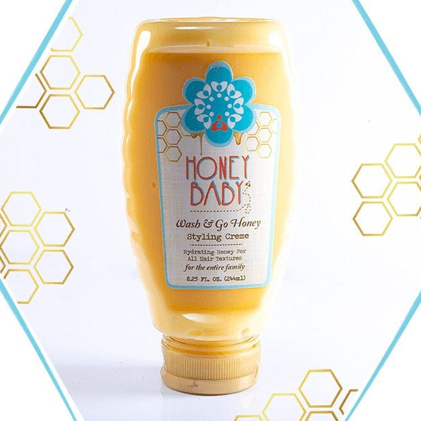 Honey Baby Naturals Wash & Go Honey - All In One Styling Creme