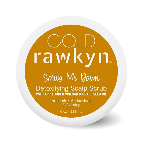 Rawkyn Gold Detoxifying Scalp Scrub 6oz