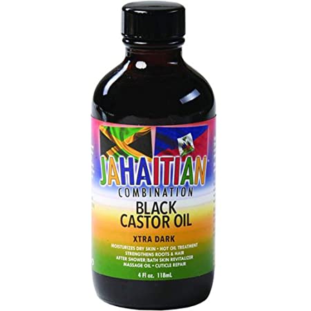 Jahaitian Combination Black Castor Oil Xtra Dark 4oz