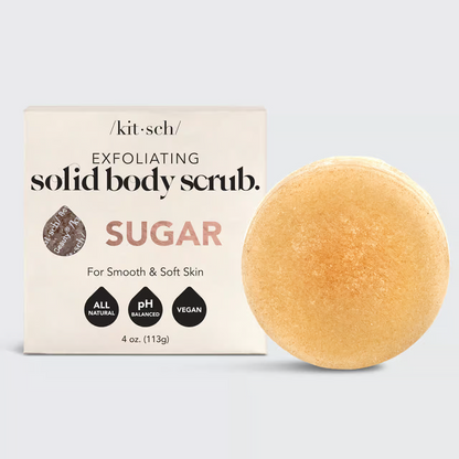Kitsch Sugar Exfoliating Body Scrub Bar 4oz