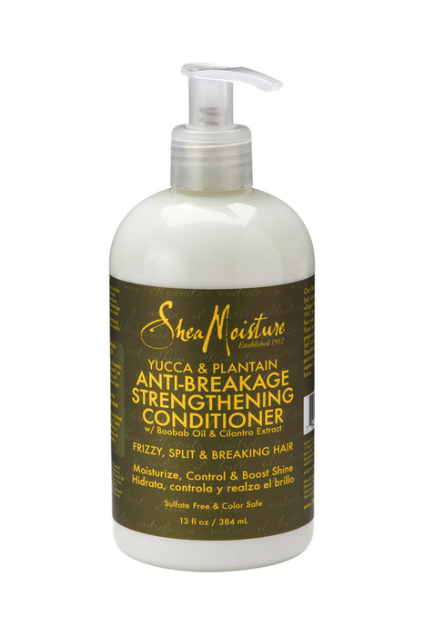 Sheamoisture YUCCA & PLANTAIN ANTI-BREAKAGE STRENGTHENING CONDITIONER 12oz