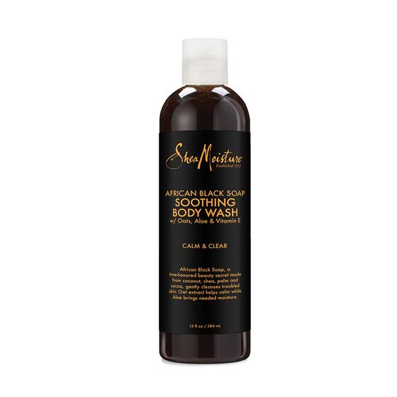 Shea Moisture African Black Soap Soothing Body Wash 384ml