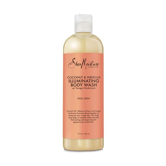 Shea Moisture Coconut & Hibiscus Illuminating Body Wash 384ml