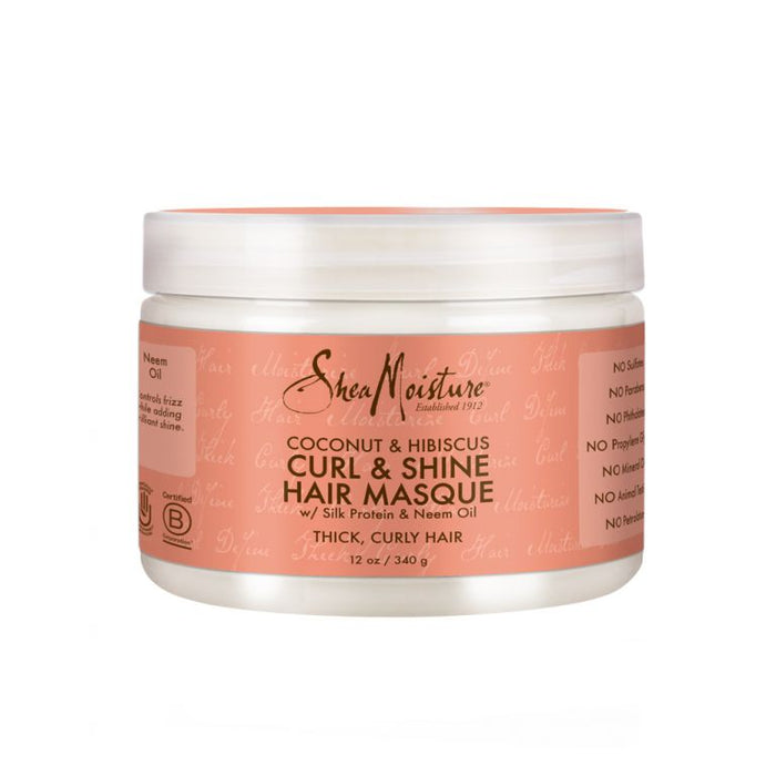 Sheamoisture COCONUT & HIBISCUS CURL & SHINE HAIR MASQUE