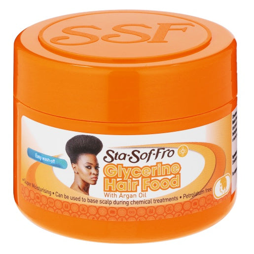 Sta Sof Fro Glycerine Hair Food With Argan Oil 8.45oz