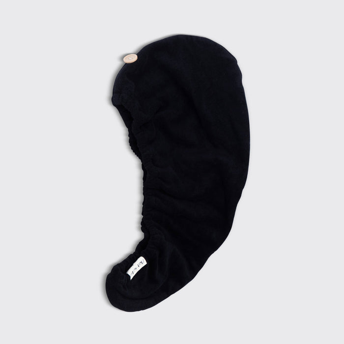 Kitsch Quick Dry Hair Towel - Eco Black