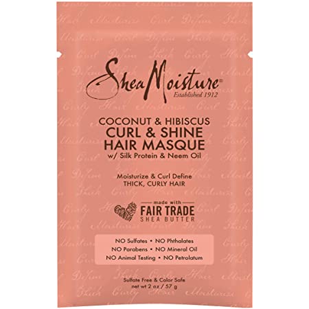 Sheamoisture COCONUT & HIBISCUS CURL & SHINE HAIR MASQUE