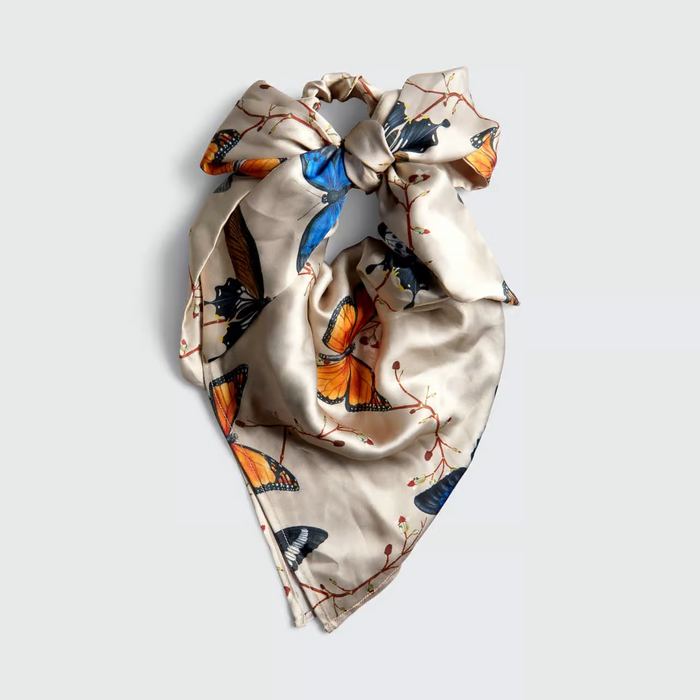 Butterfly online head scarf