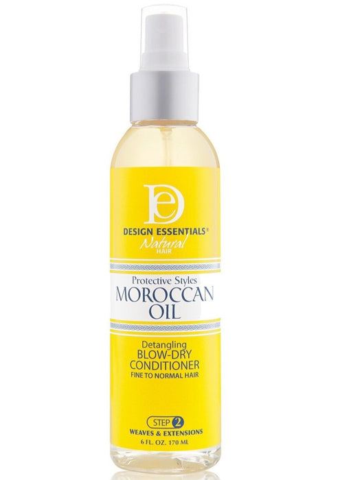 Design Essentials Natural Moroccan Oil Detangling Blow-Dry Conditioner 6oz