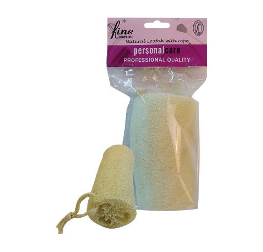 Fine Lines Natural Loofah