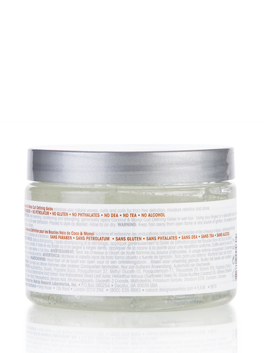 Design Essentials Natural Coconut & Monoi Curl Defining Gelée 12oz