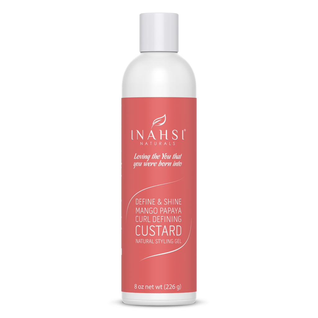 Inahsi Naturals  Define & Shine Mango Papaya Curl Defining Custard