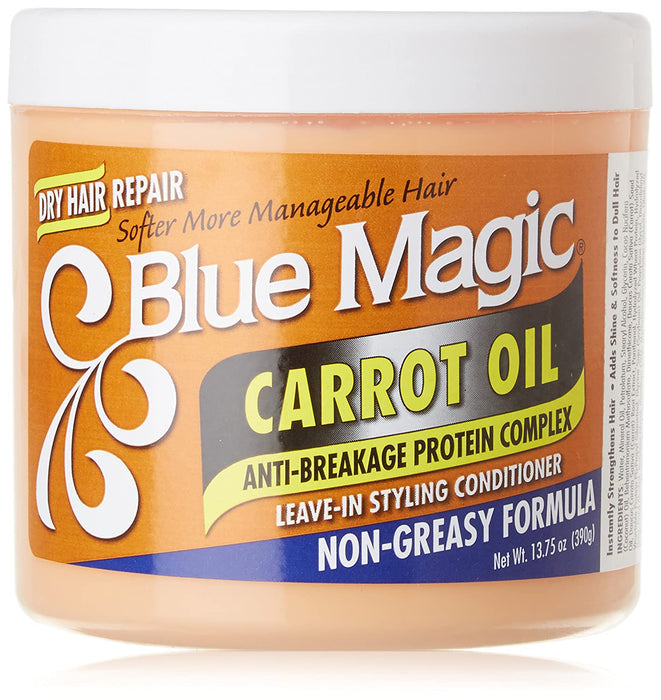 Blue Magic Carrot Oil Leave-in Styling Conditioner 13.75oz