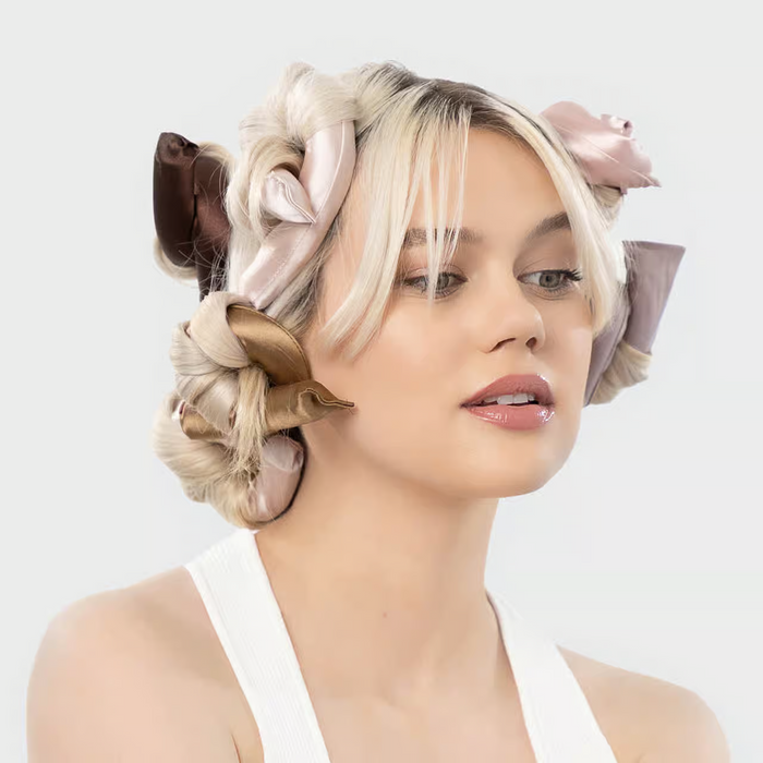 Kitsch Satin Wrapped Flexi Rods - 6pc