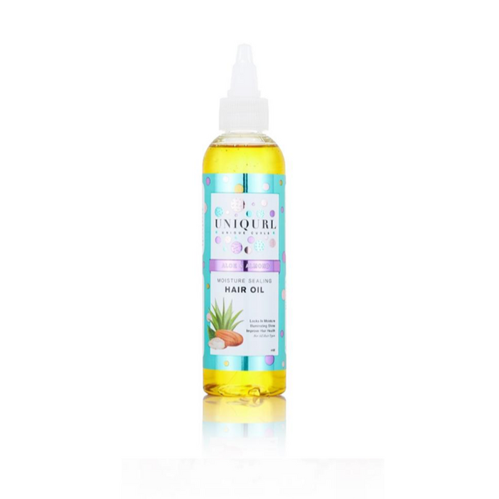 Uniqurl Aloe and Almond Moisture Sealing Hair Oil 4oz
