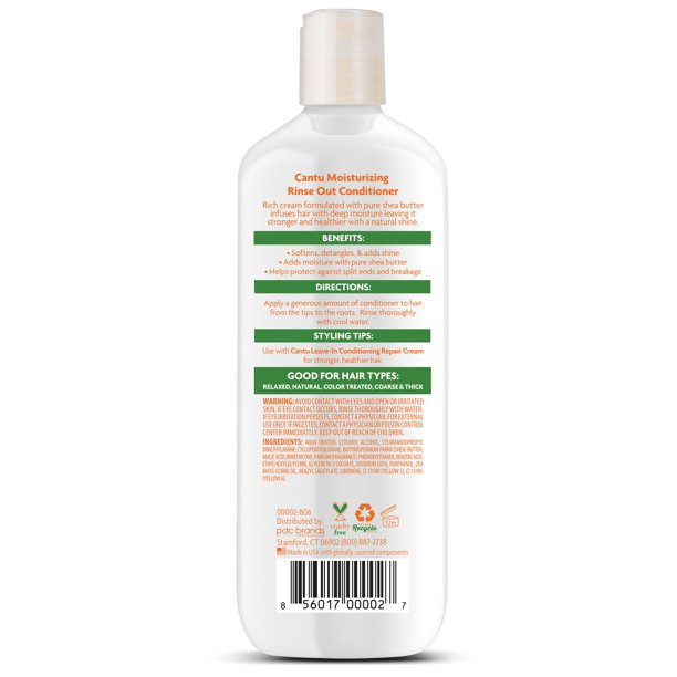 Cantu Shea Butter Moisturizing Rinse Out Conditioner 13.5oz
