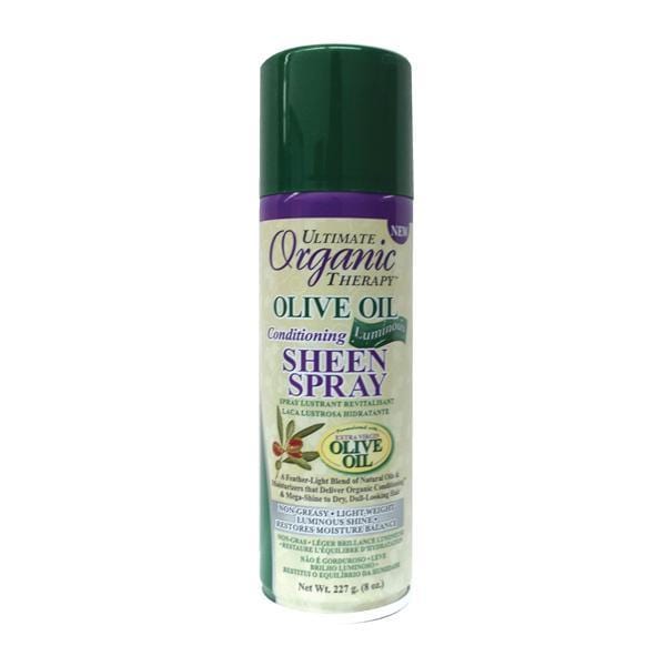 Ultimate Organics Therapy Olive Oil Luminous Conditioning Sheen Spray 11.5 Oz