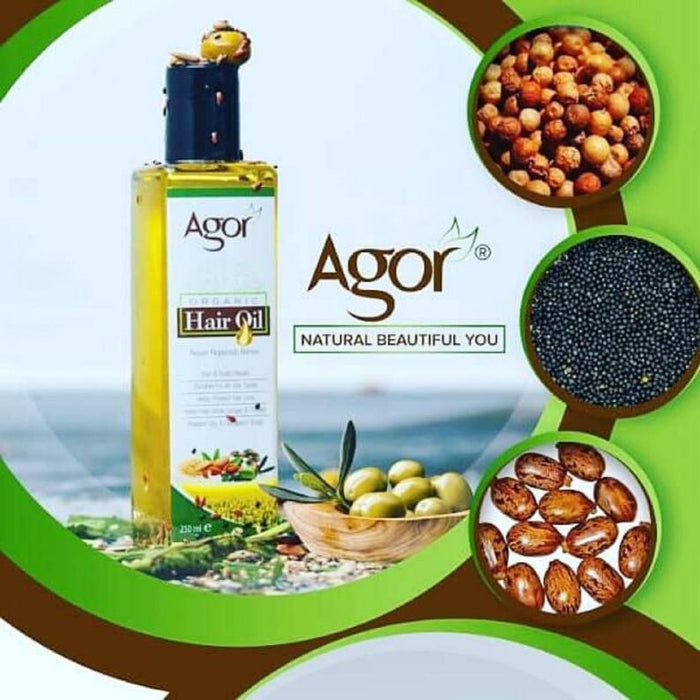 Agor Organic Hair Oil 250ml