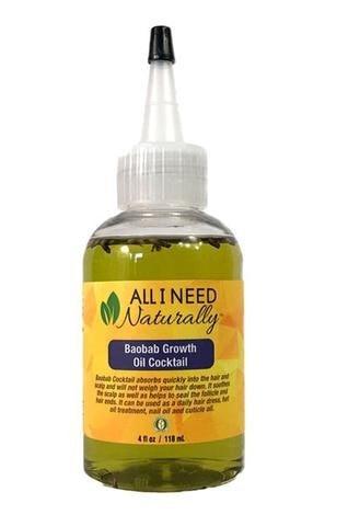 All I Need Naturally Baobab Growth Oil Cocktail 4oz