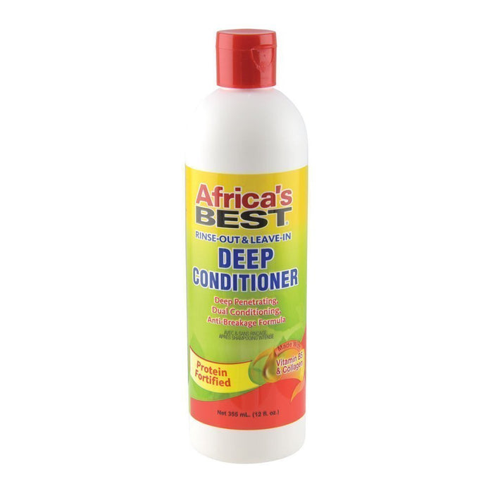 Africa's Best Rinse-Out And Leave-In Deep Conditioner 12oz