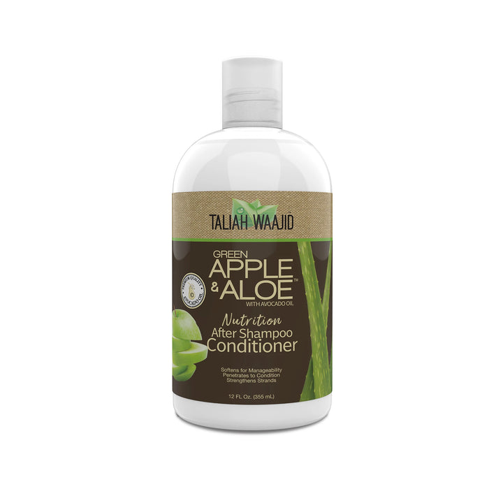 Taliah Waajid Green Apple & Aloe Nutrition After Shampoo Conditioner 12oz