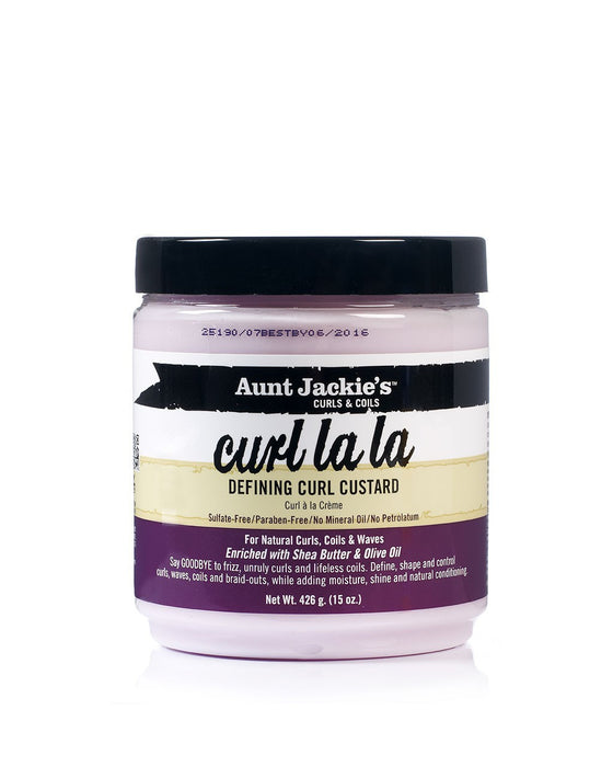 Aunt Jackies Curl La La Defining Curl Custard 15oz