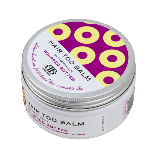 Bourn Beautiful Naturals Hair Too Balm Whipped Butter 250ml