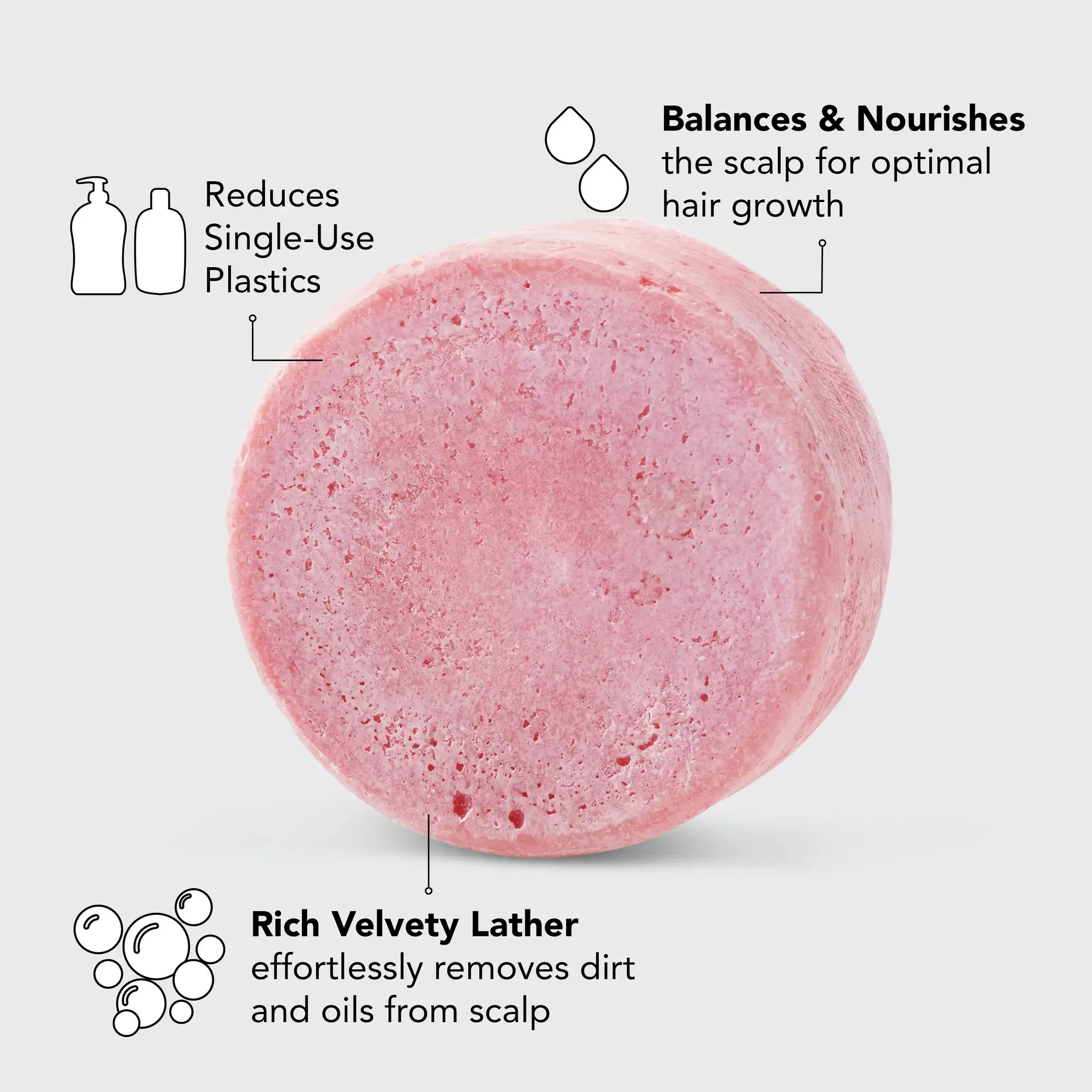 Kitsch Castor Oil Nourishing Shampoo Bar 3.2oz